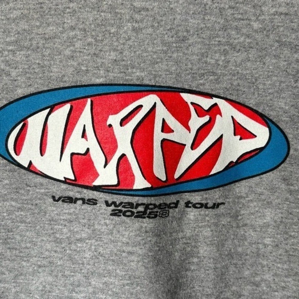 Vans Warped 2025 Tour T-Shirt Size Medium - Picture 8 of 11